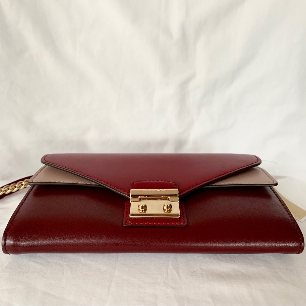 NWT authentic MK Sloan chain tri-color purse - Picture 5 of 8